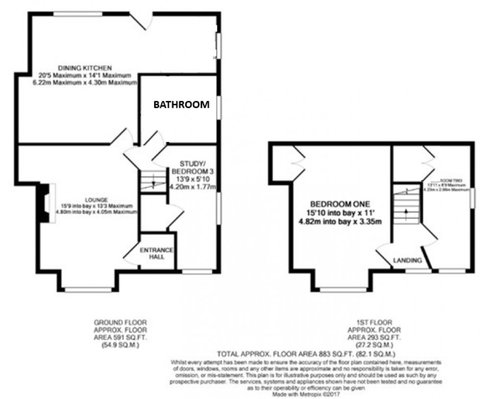 Floorplan for Lovingly restored historic cottage in Huxley Lane, Tiverton