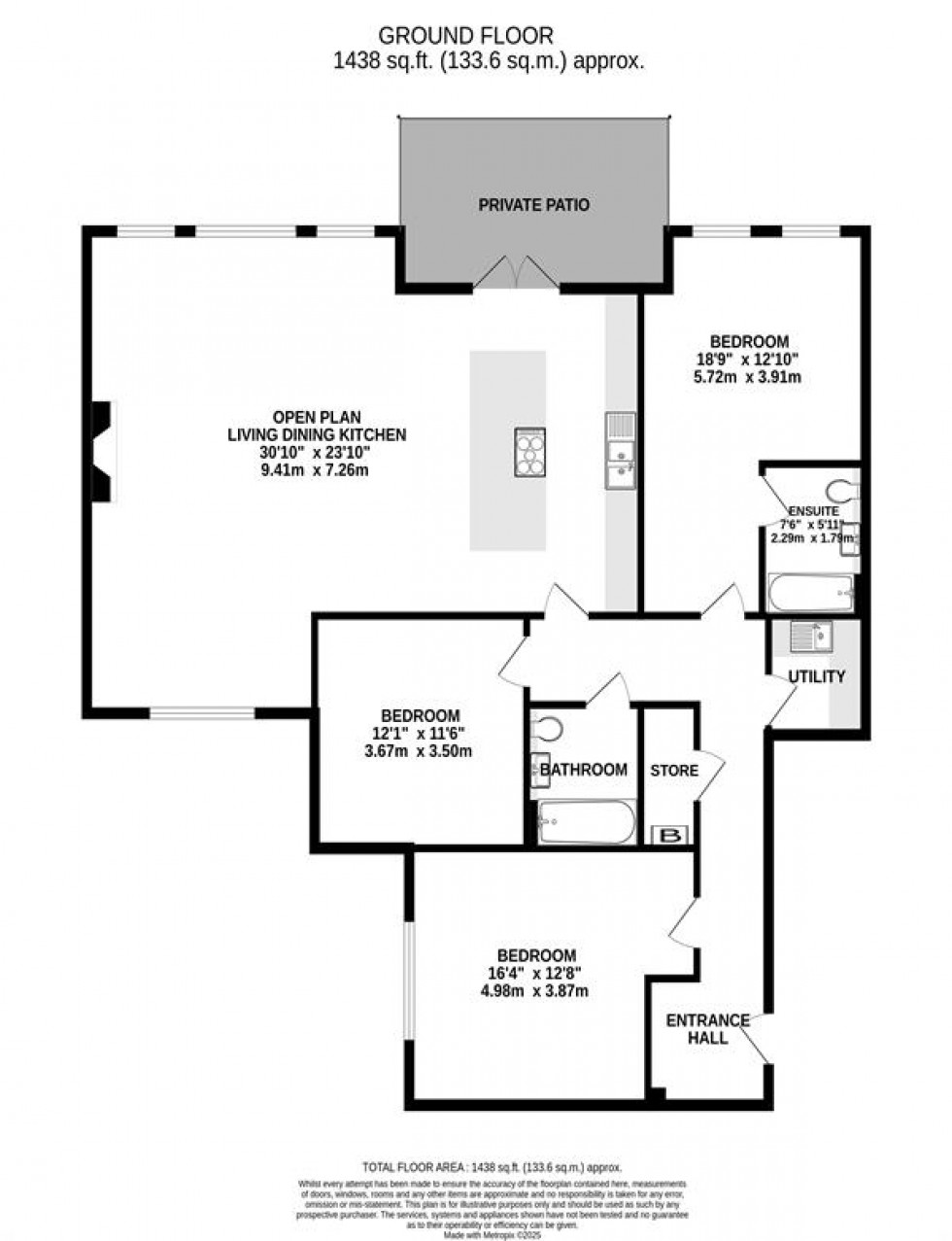 Floorplan for Alderley Road, Wilmslow