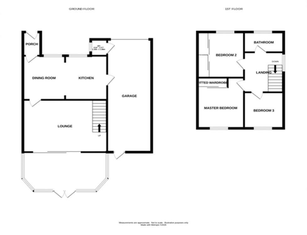 Floorplan for Arley Close, Macclesfield