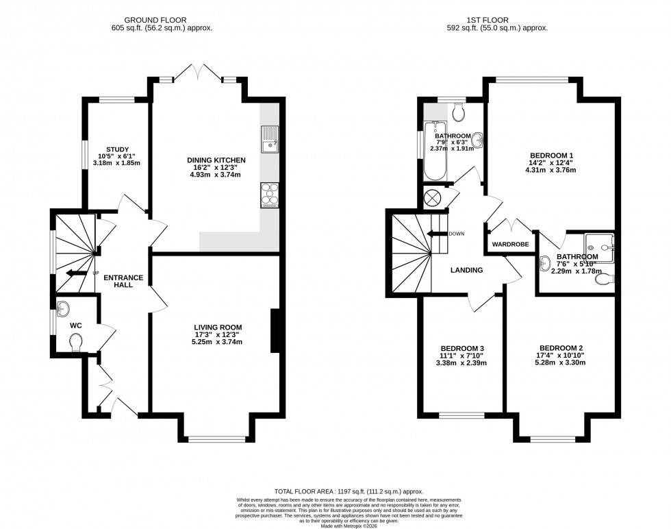 Floorplan for The Regents, Cow Lane, Wilmslow