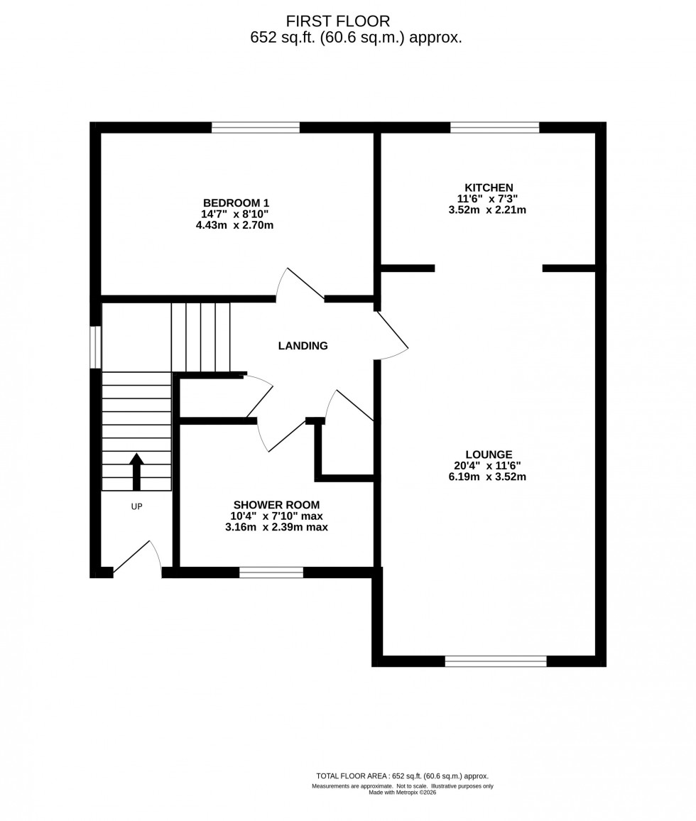 Floorplan for Dudlow Green Road, Appleton, Warrington