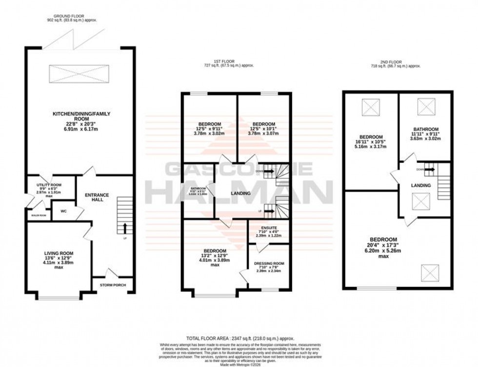 Floorplan for 9 Brooklands Crescent, Sale