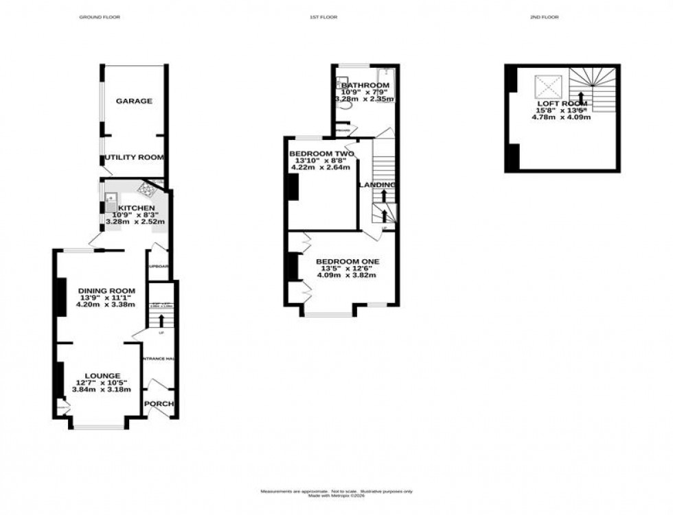 Floorplan for Nelstrop Road, Stockport