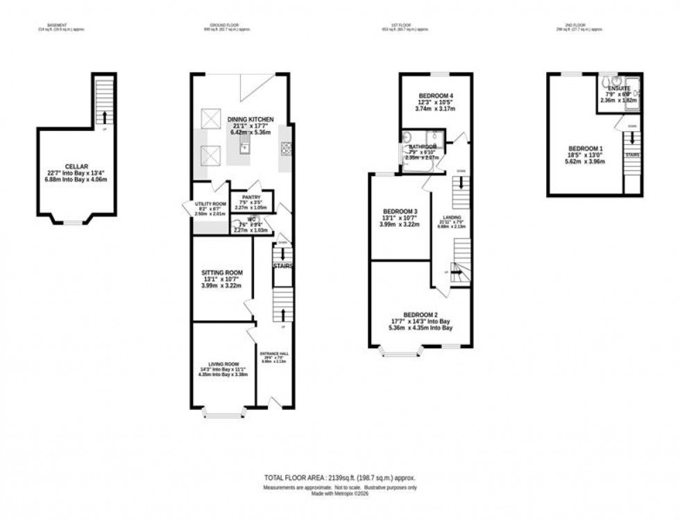 Floorplan for Beech Avenue, Northenden