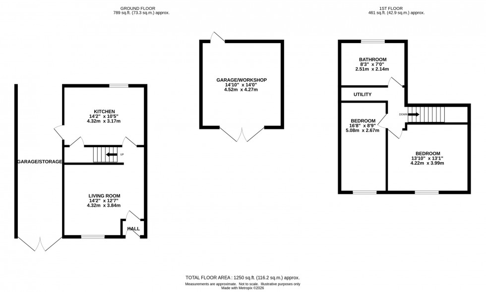 Floorplan for George Lane, Bredbury, Stockport
