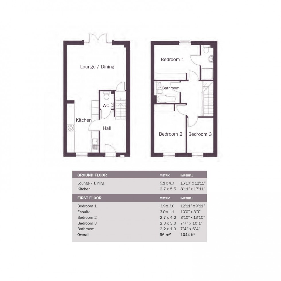 Floorplan for Etherow Grange, Glossop Road, Glossop