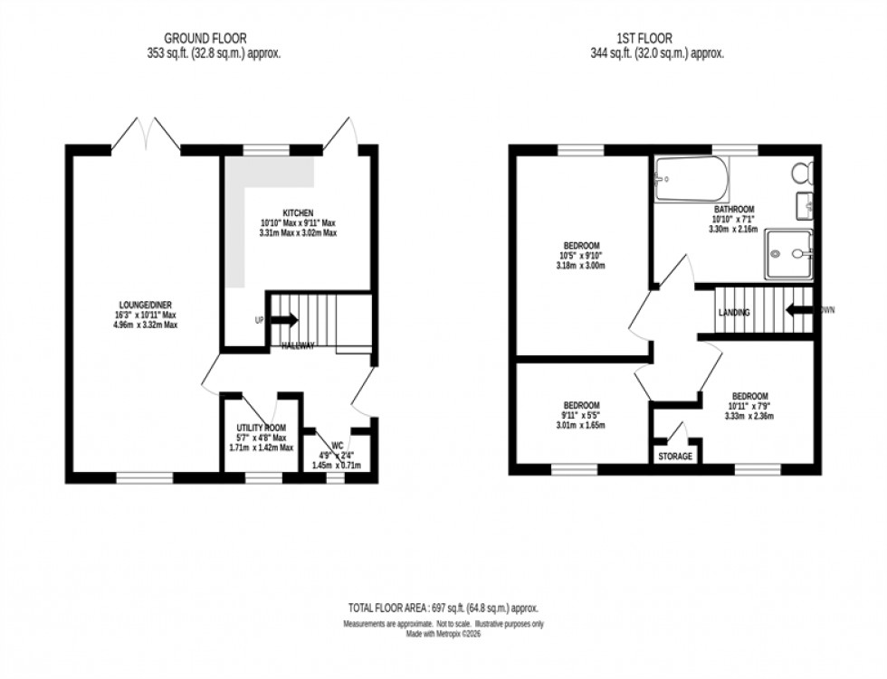 Floorplan for Altrincham Road, Manchester