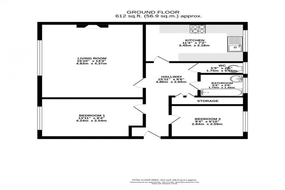 Floorplan for Moseley Grange, Cheadle Hulme, Cheadle
