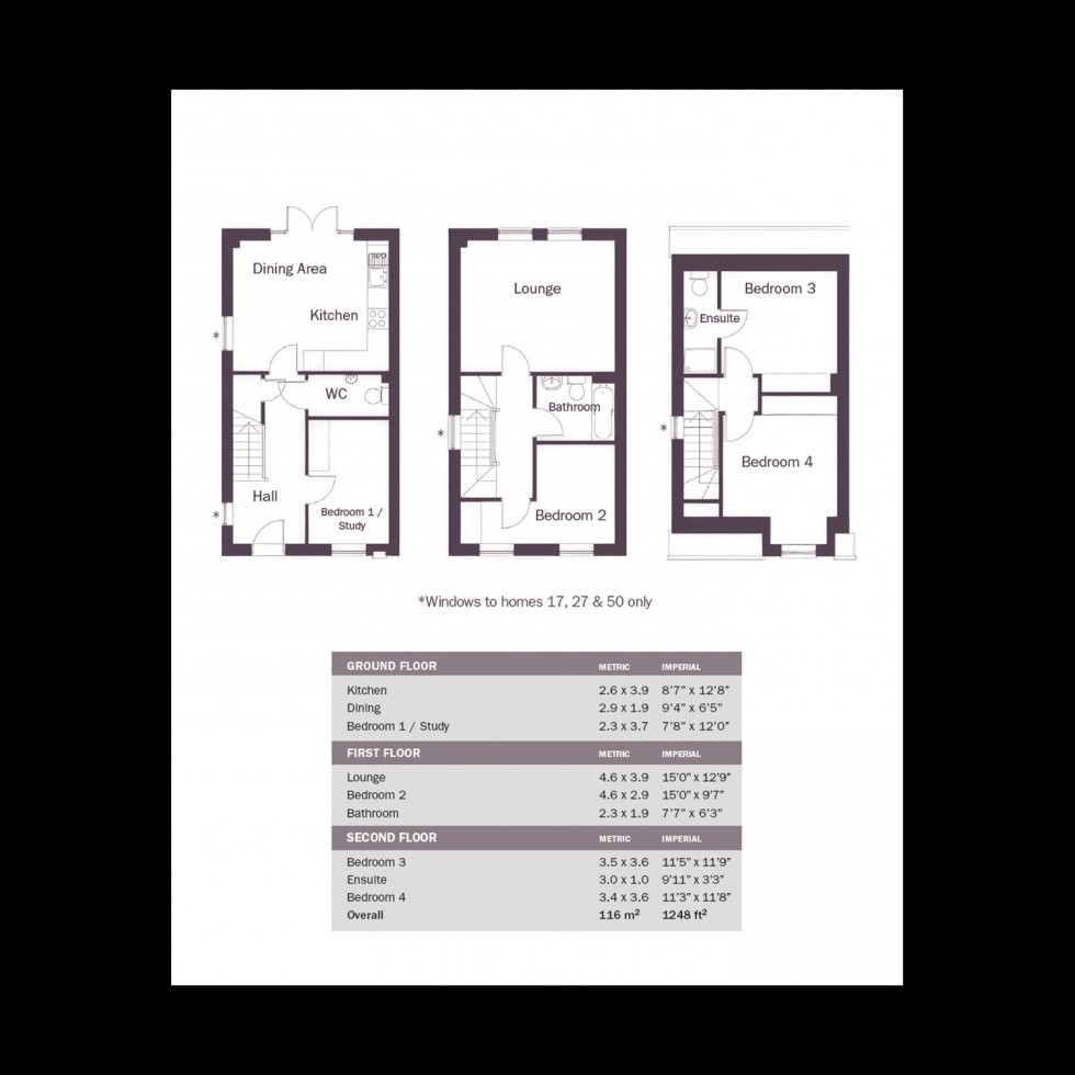 Floorplan for Etherow Grange,Glossop Road, Glossop