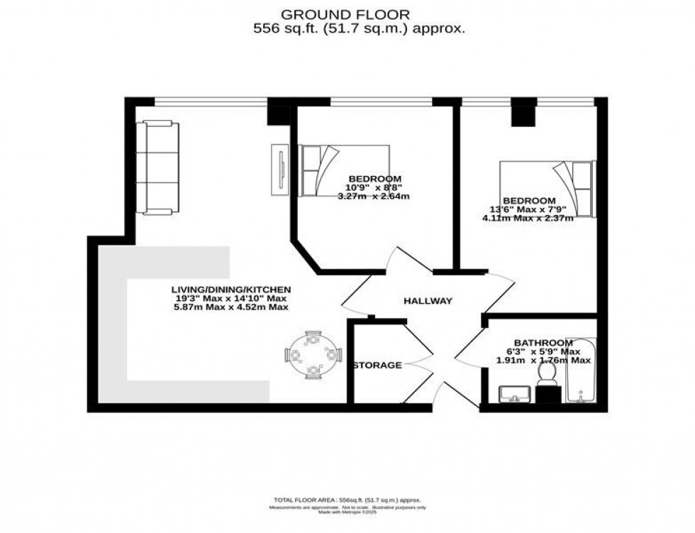 Floorplan for Park Road, Timperley, Altrincham