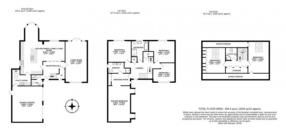 Floorplan for Orchard Gardens, Tarporley