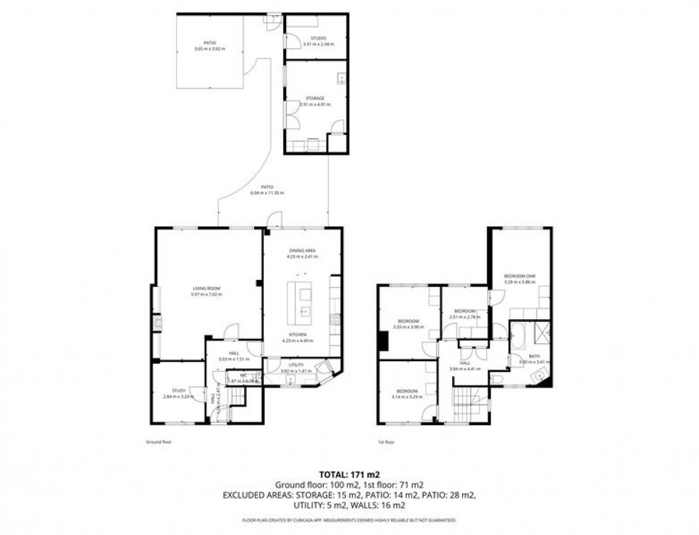 Floorplan for Ashcroft Road, Lymm