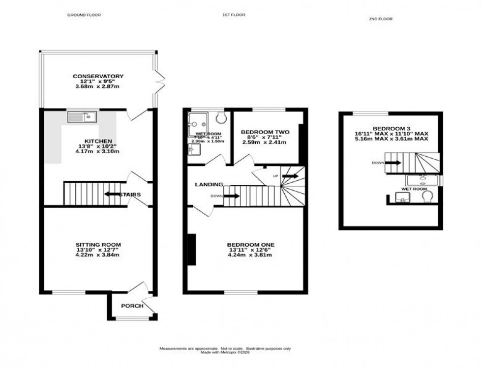 Floorplan for Hayfield Road, Birch Vale, High Peak