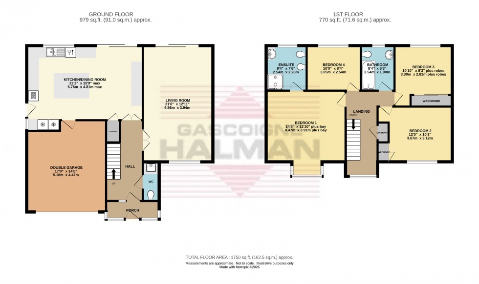 Floorplan for Fairways Close, Glossop