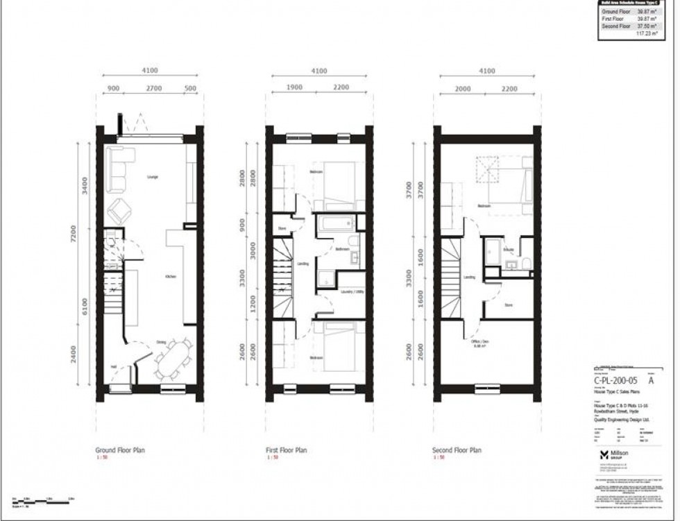 Floorplan for 18 Church Mead, Gee Cross, Hyde