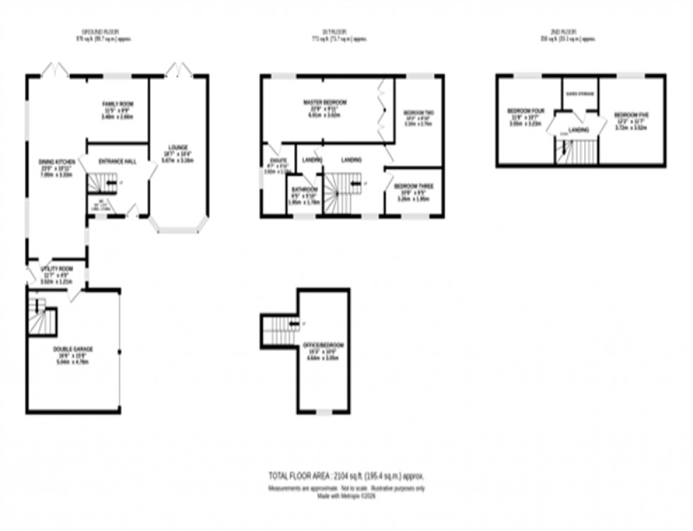 Floorplan for Bell Farm Court, Tytherington, Macclesfield