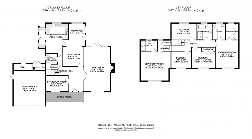 Floorplan for Main Road, Goostrey