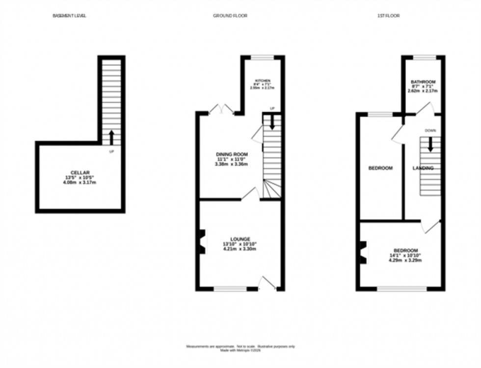 Floorplan for Bond Street, Macclesfield