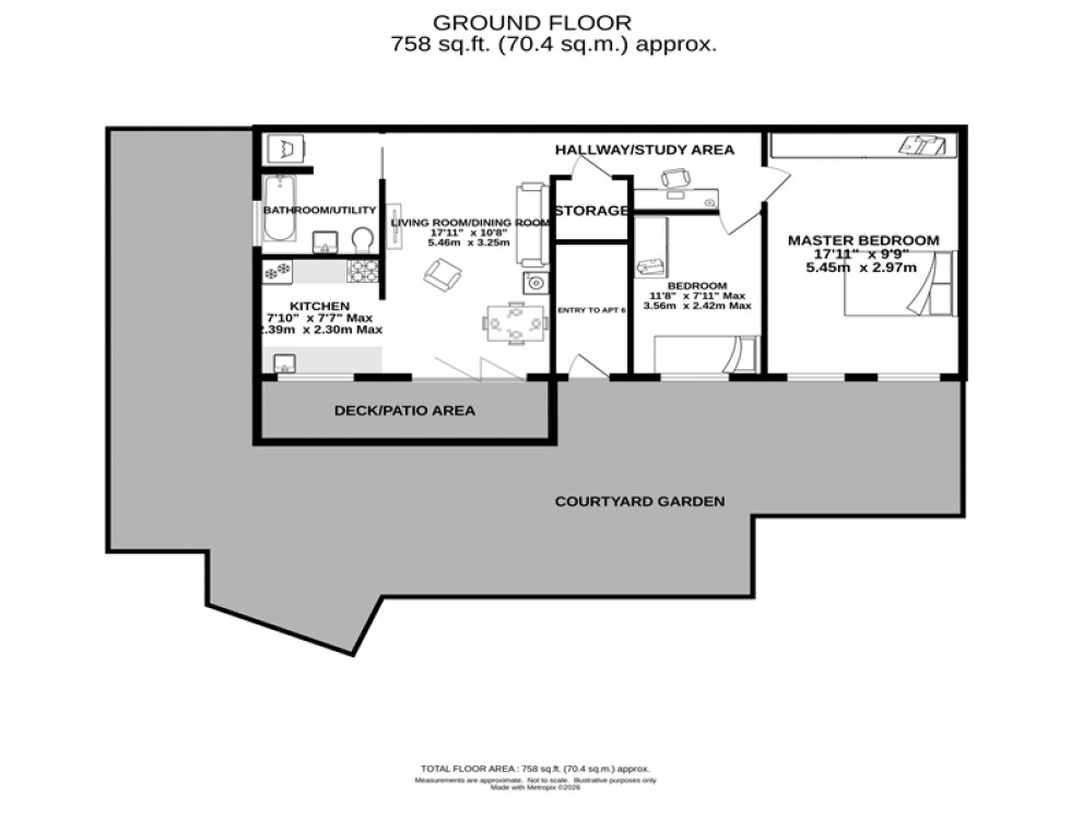 Floorplan for The Mews, Groby Road, Altrincham