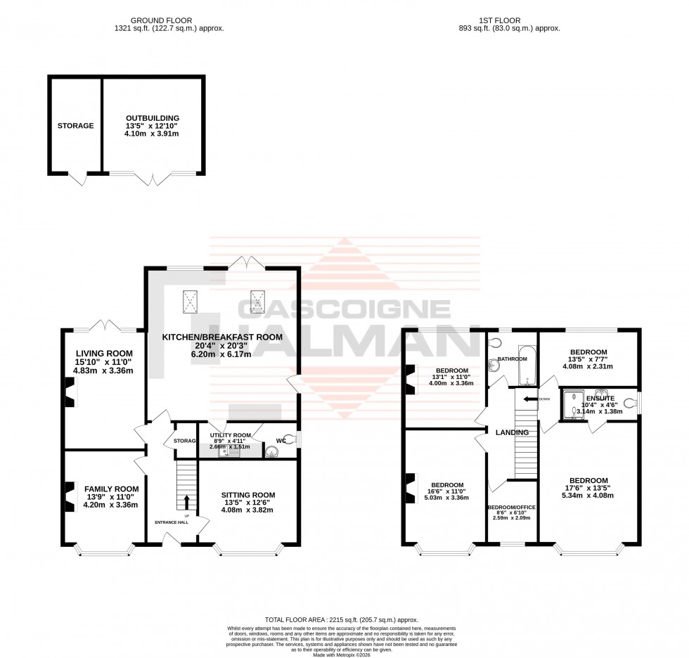 Floorplan for Woodbourne Road, Sale