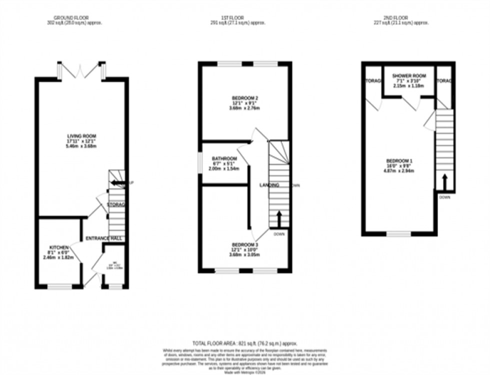 Floorplan for Laburnum Court, Sandy Lane, Lymm