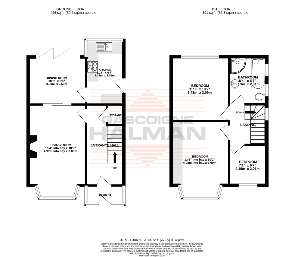 Floorplan for Beech Road, Sale