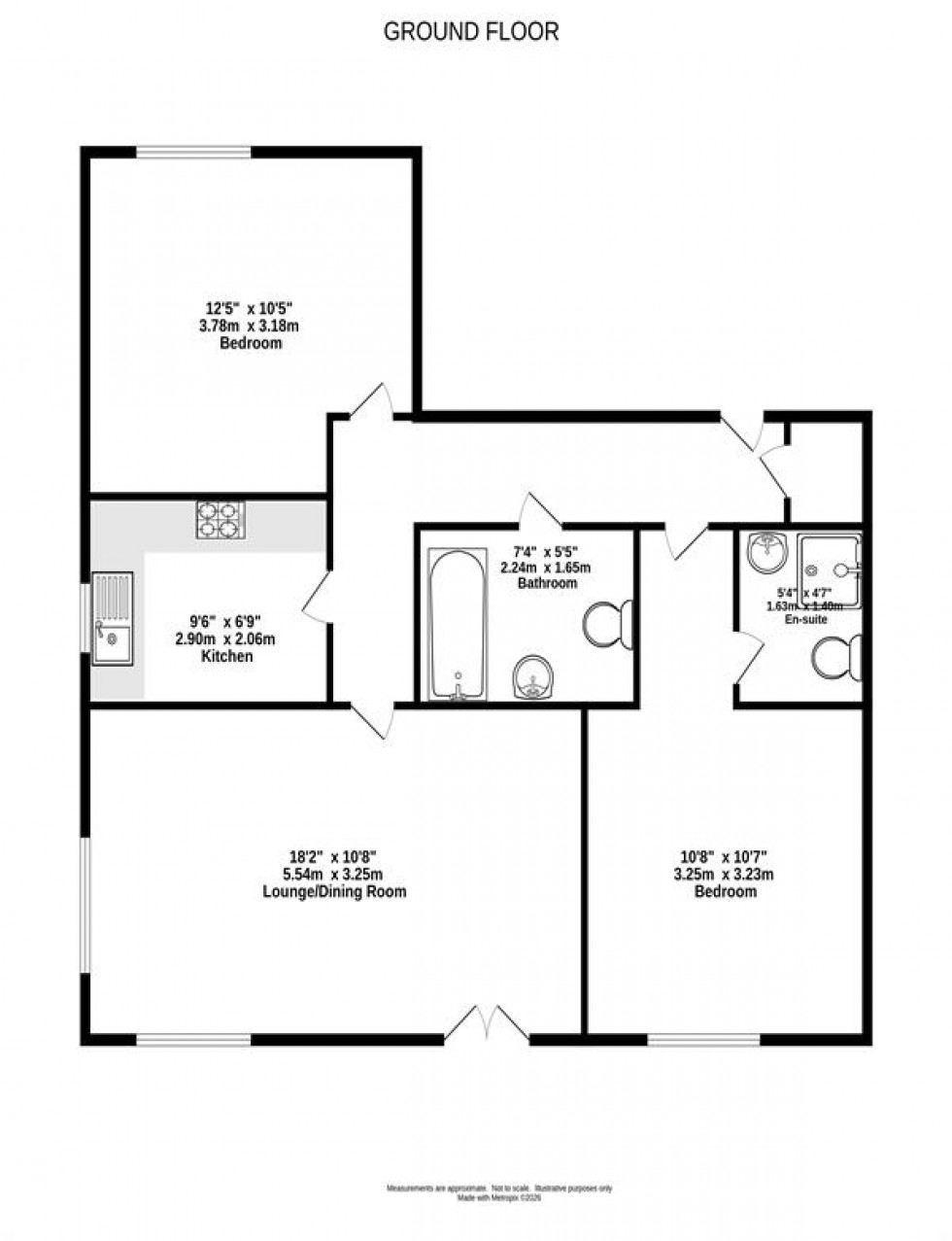 Floorplan for Waterside Court, Old Coach Road, Runcorn