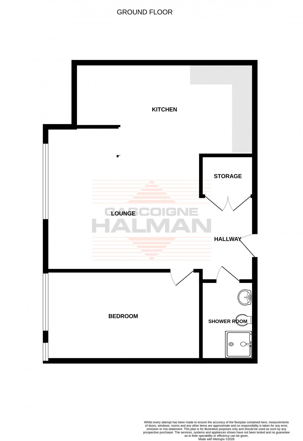 Floorplan for 126-150 Washway Road, Sale