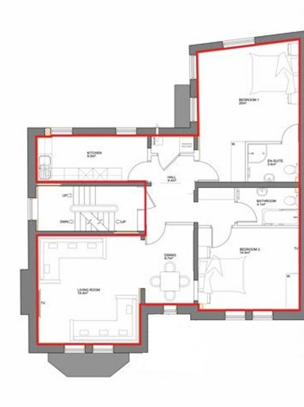 Floorplan for Highfield Avenue, Sale