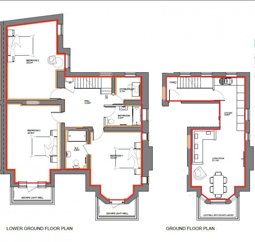 Floorplan for Highfield Avenue, Sale
