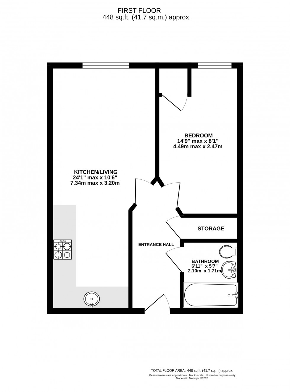 Floorplan for Beaumont Court, Elphins Drive, Warrington