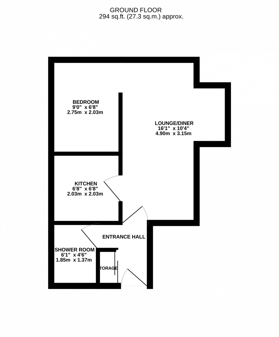 Floorplan for Brackenwood Mews, Wilmslow