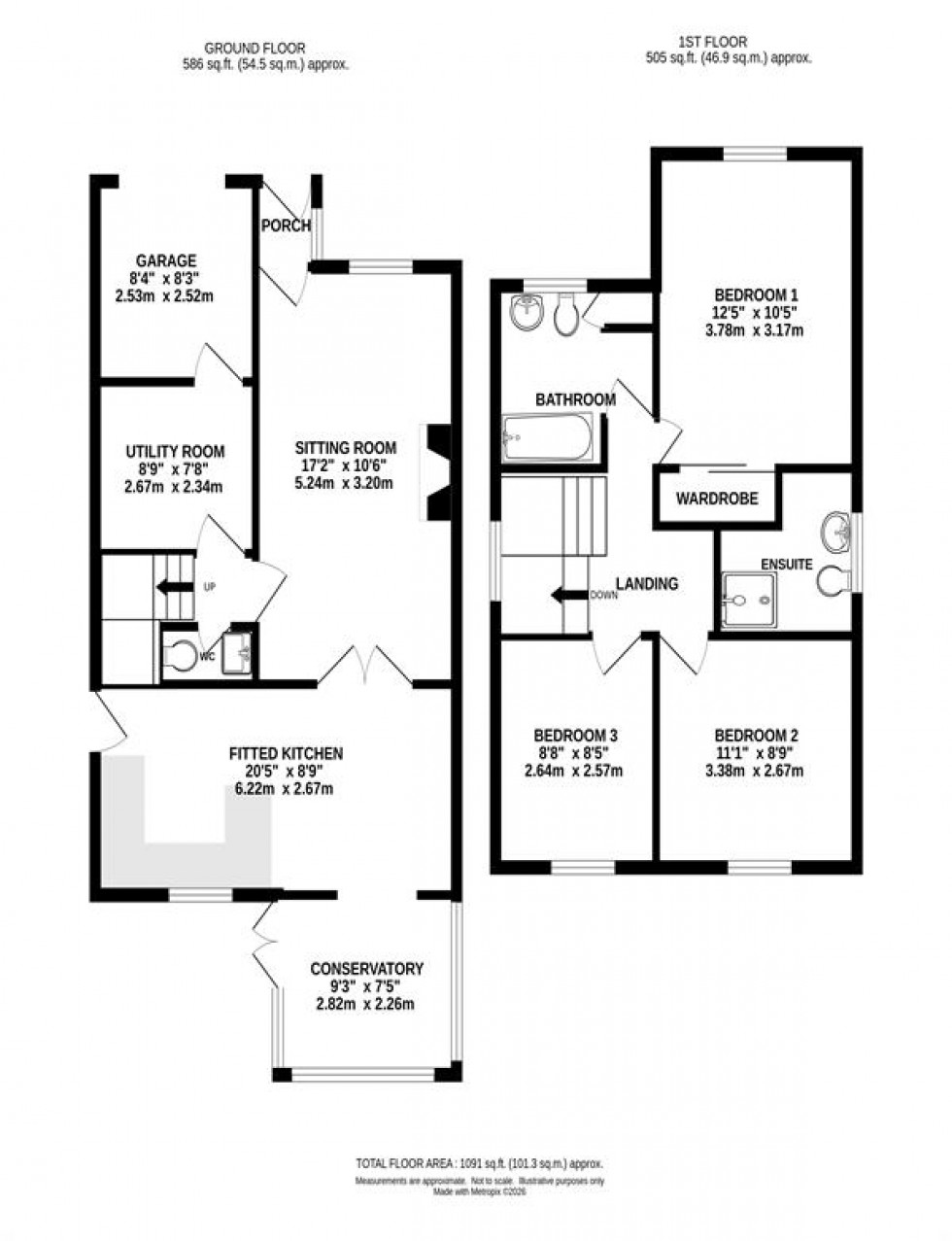 Floorplan for Chendre Close, Hayfield, High Peak