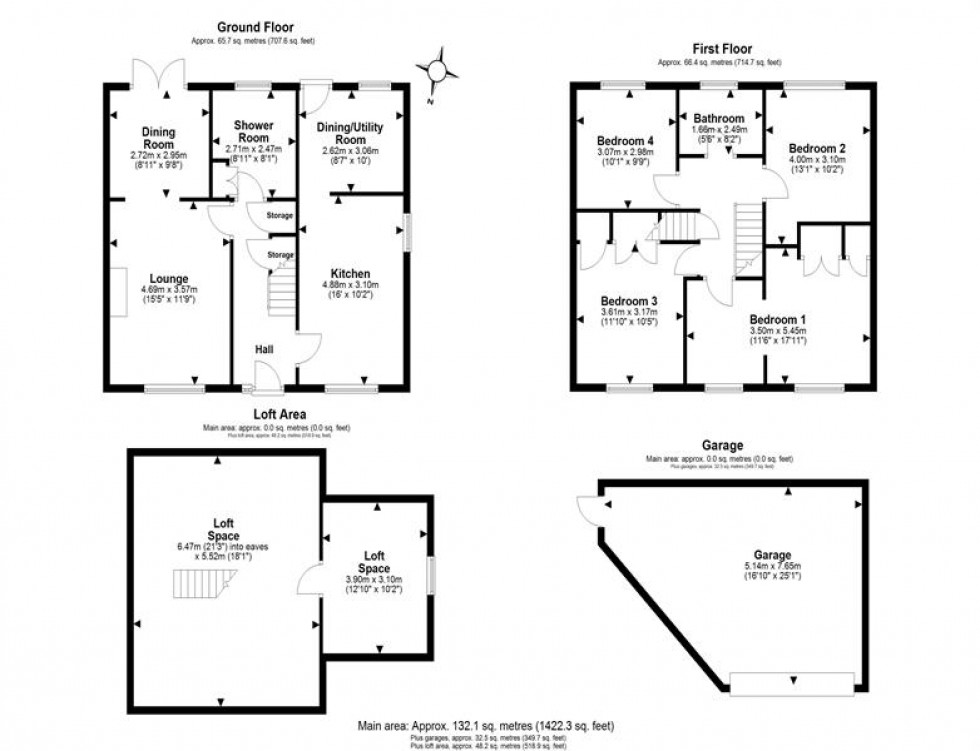 Floorplan for Blue Hatch, Frodsham