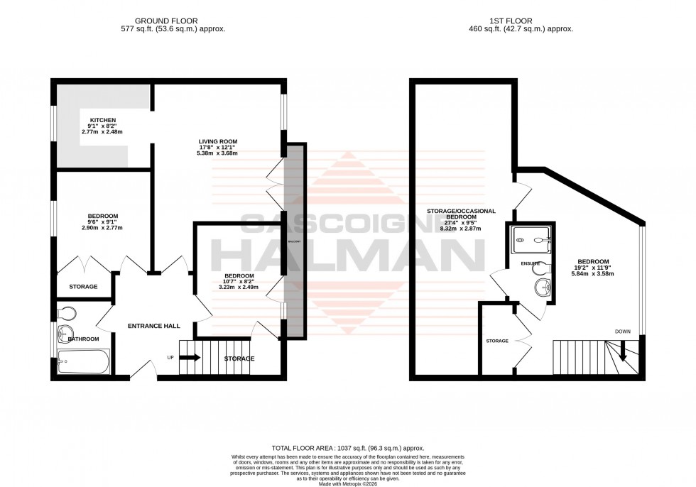 Floorplan for Central 2, Wharf Road, Sale