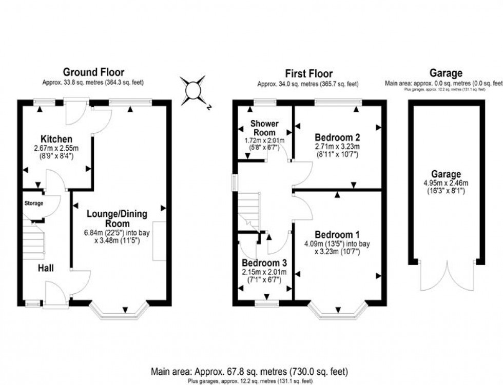 Floorplan for Hawthorne Road, Frodsham