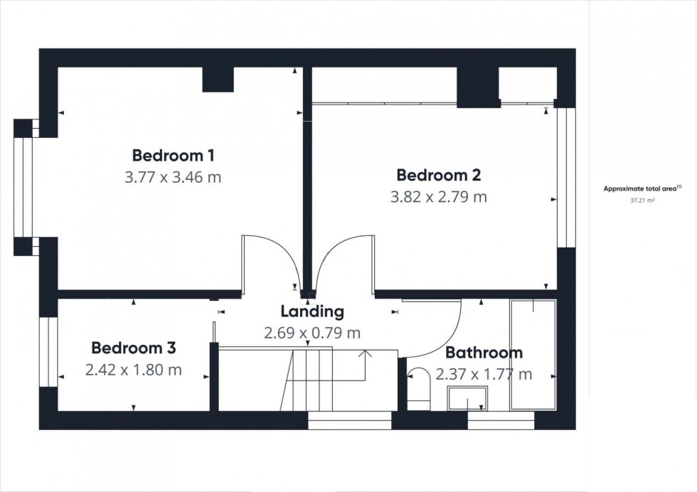 Floorplan for Toll Bar Road, Christleton
