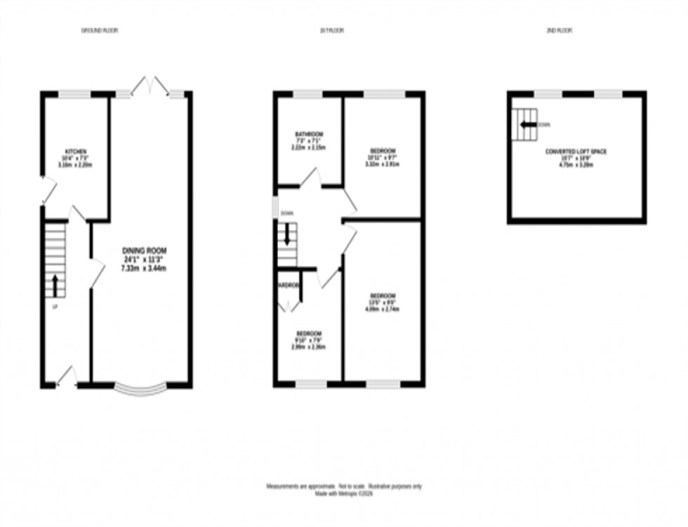 Floorplan for Windmill Street, Macclesfield