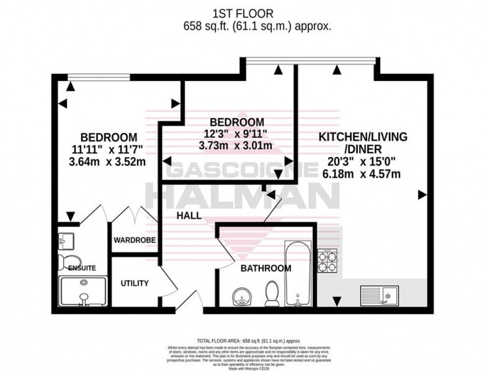 Floorplan for Altrincham Road, Sharson