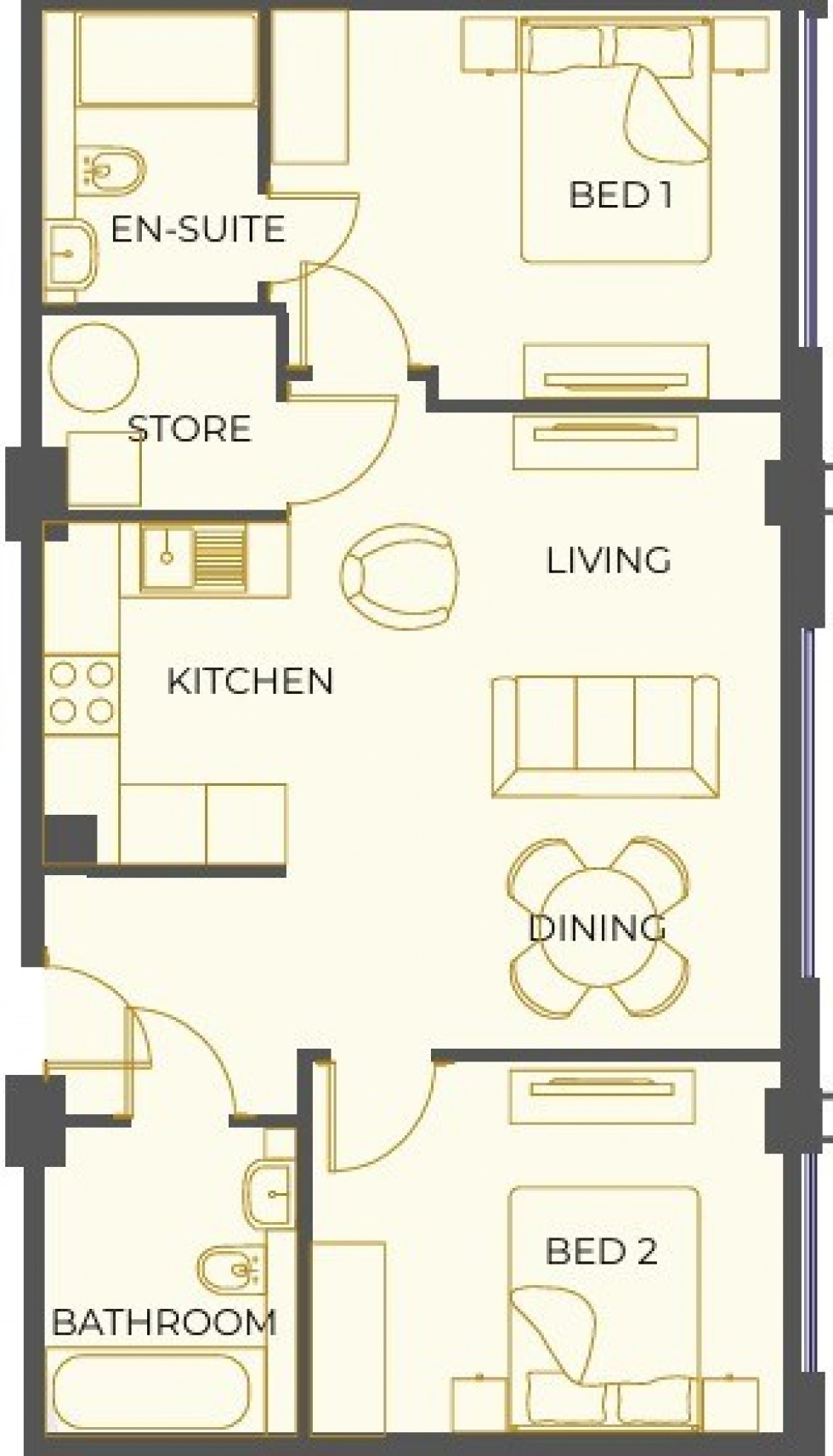 Floorplan for Sale Point, Sale