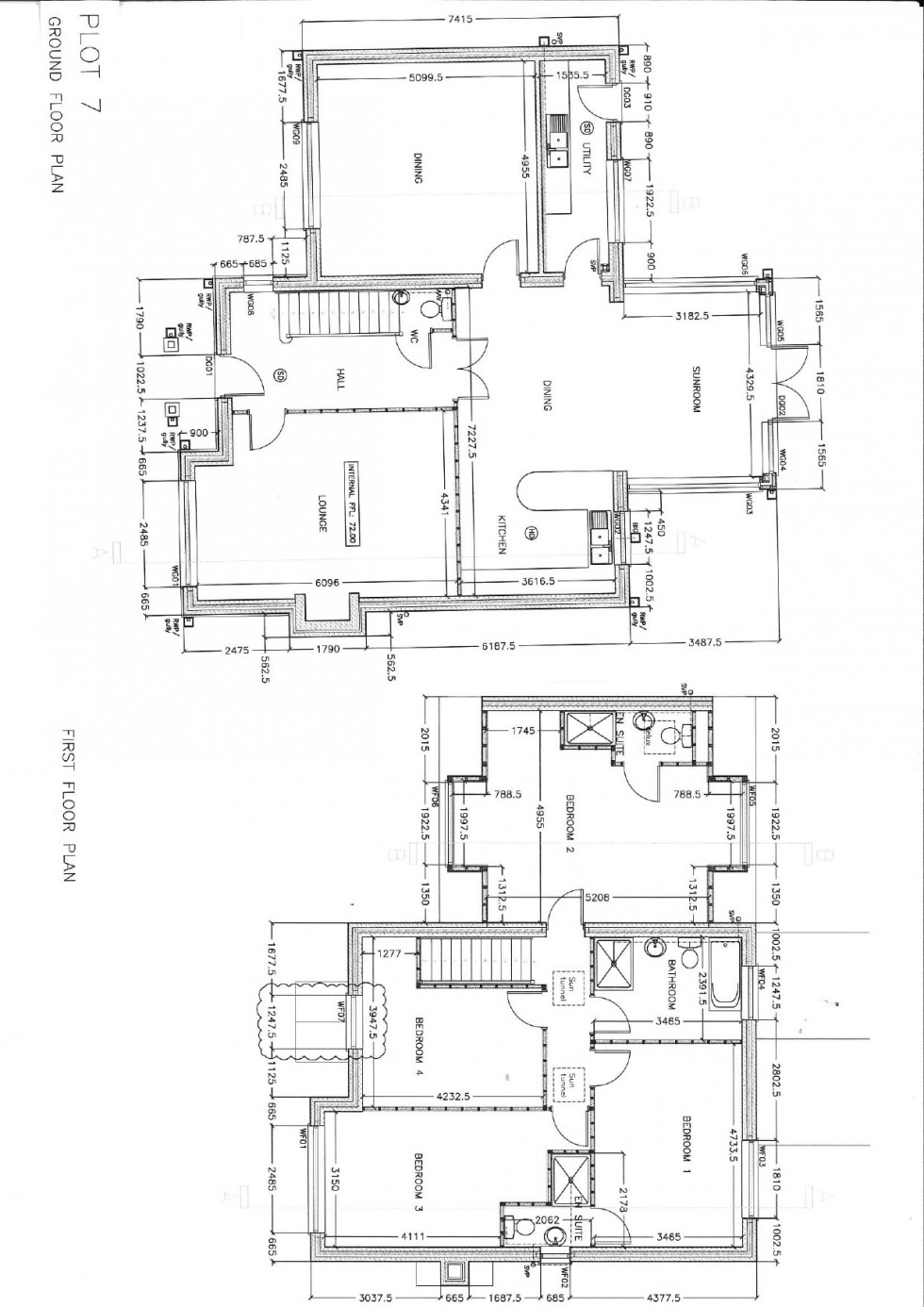 Floorplan for PLOT 7 Oak Gardens, Bunbury