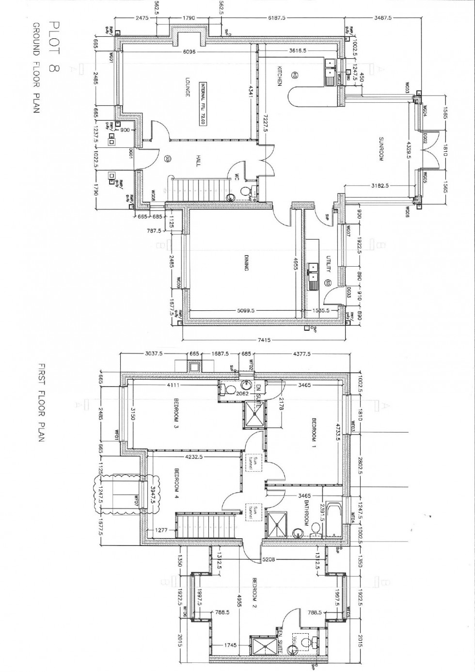 Floorplan for PLOT 8 Oak Gardens, Bunbury