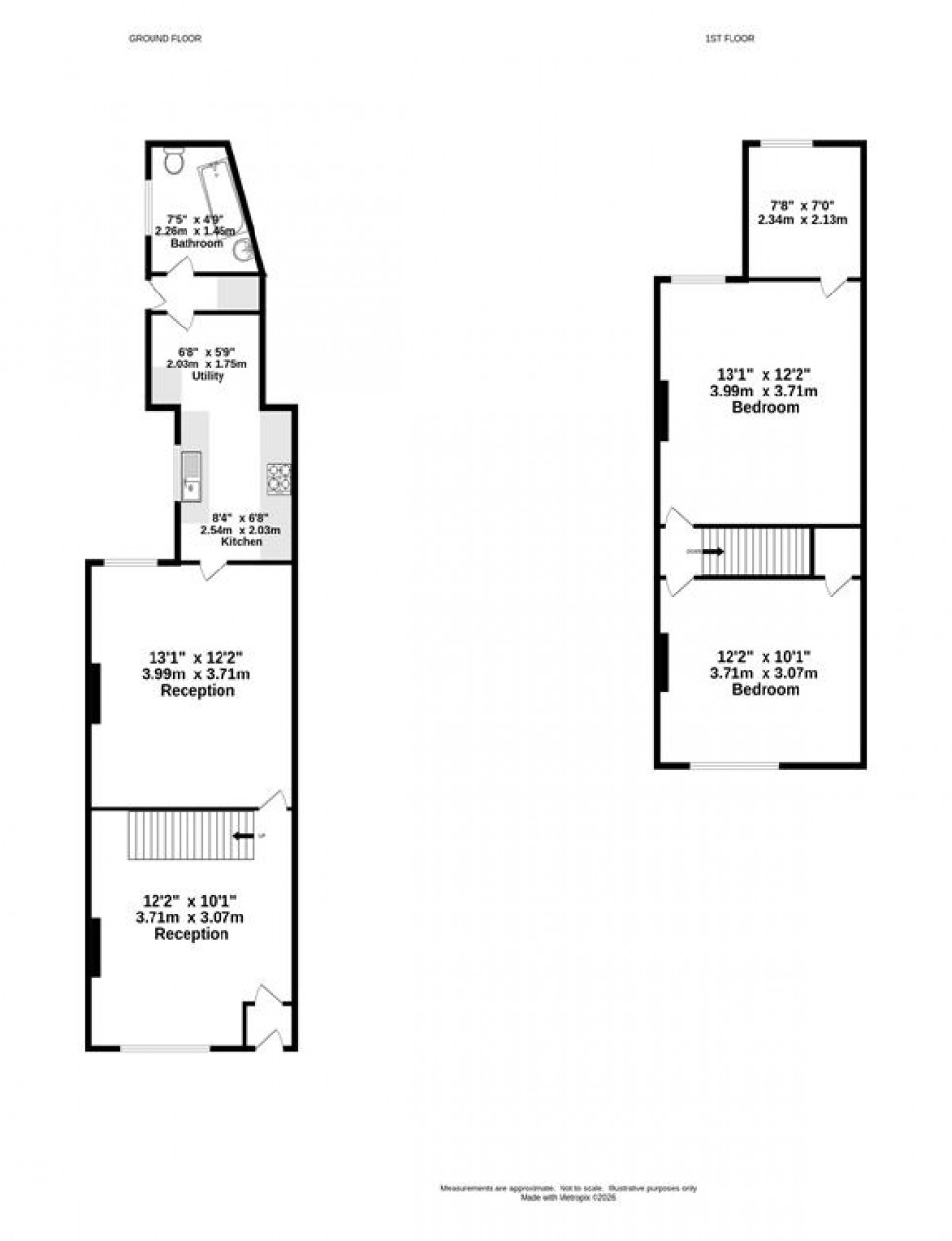 Floorplan for Byron Street, Runcorn