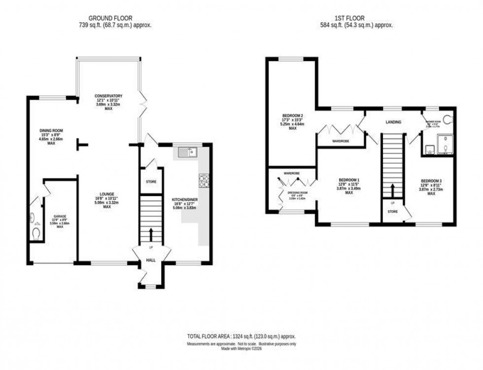 Floorplan for Leeside, Heaton Mersey, Stockport