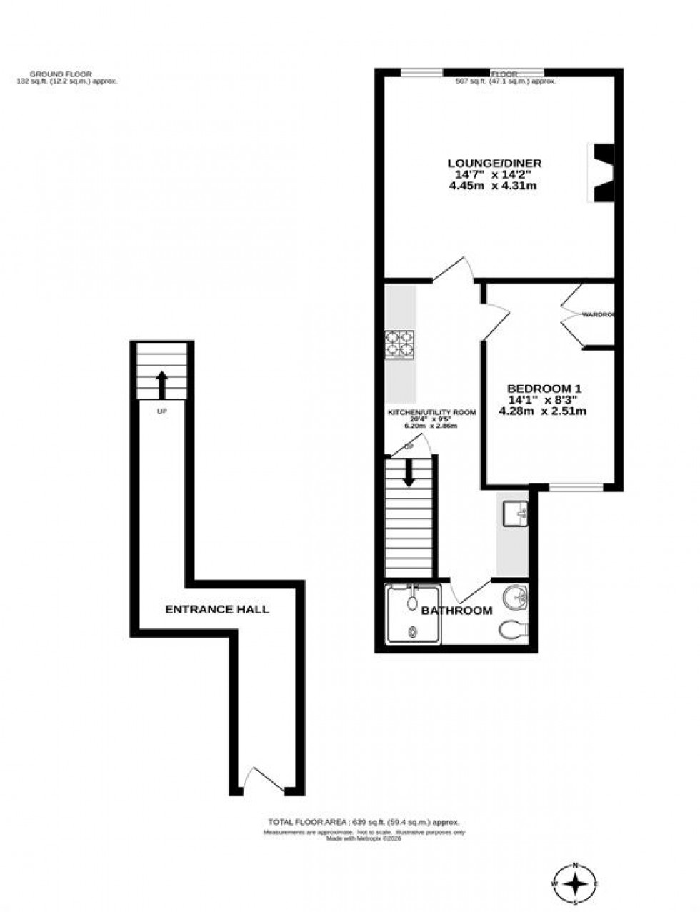 Floorplan for Holmes Chapel