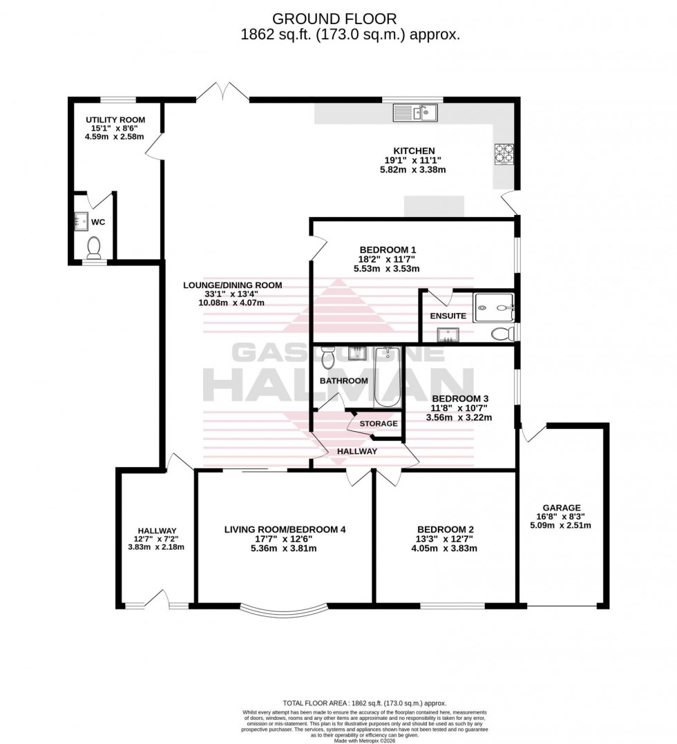 Floorplan for Cheadle Road, Cheadle Hulme, Cheadle