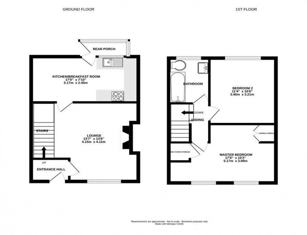 Floorplan for Bessancourt, Holmes Chapel