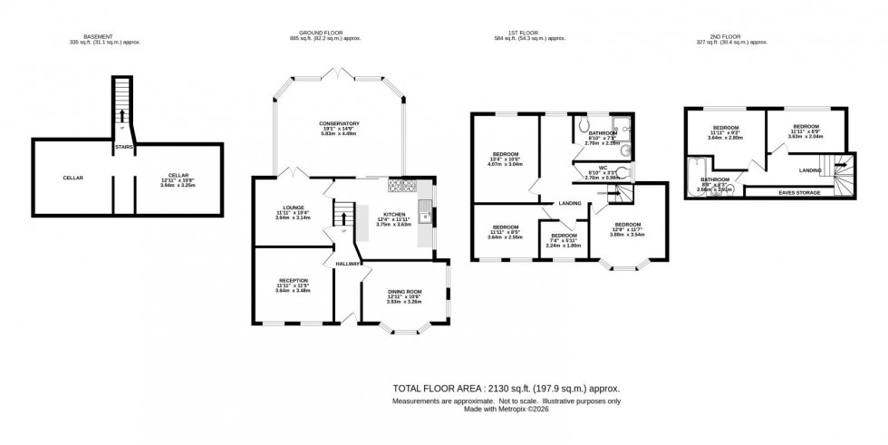 Floorplan for Lyme Grove, Stockport
