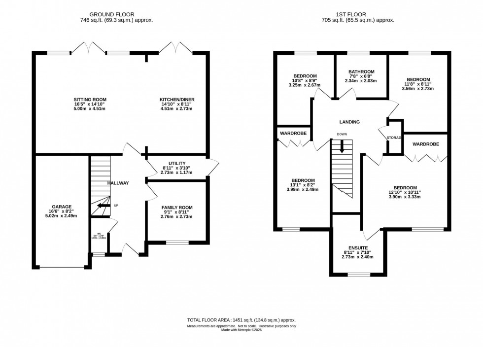 Floorplan for Brown Lane, Marple, SK6
