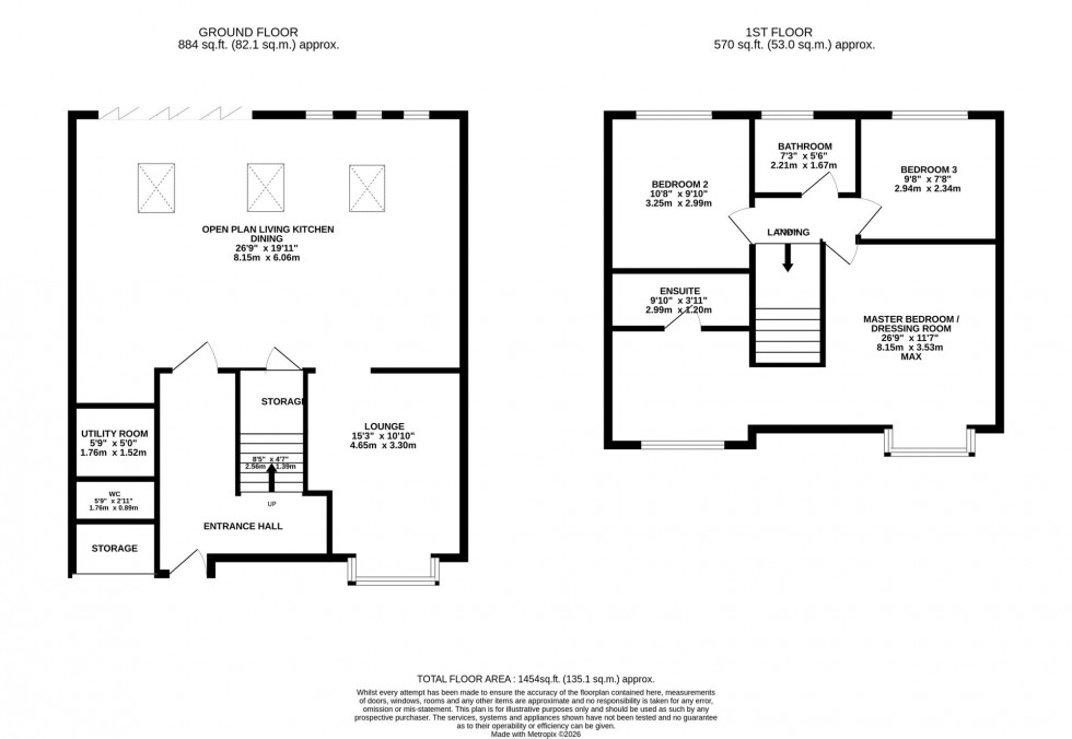 Floorplan for Moggie Lane, Adlington, SK10
